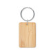 Prostokątny bambusowy brelok ANGLEBOO