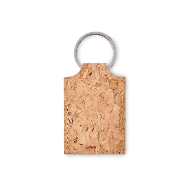 Prostokątny brelok z korka CONCON