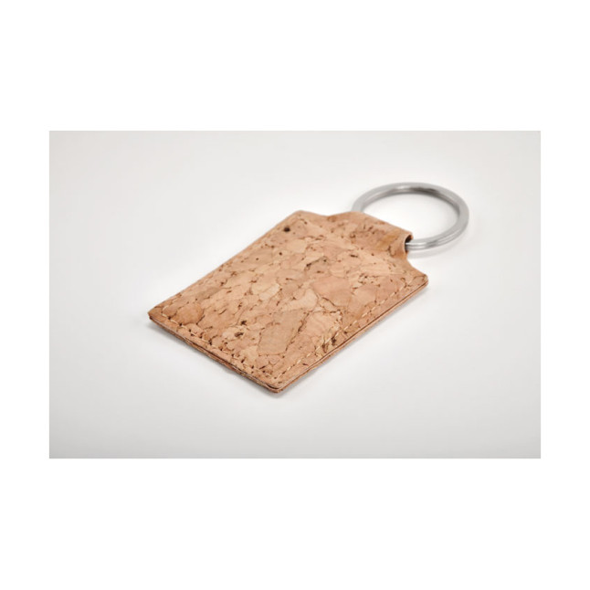 Prostokątny brelok z korka CONCON
