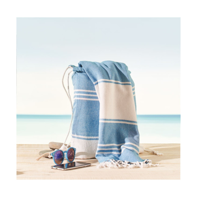 Ręcznik hammam z workiem HAMMA