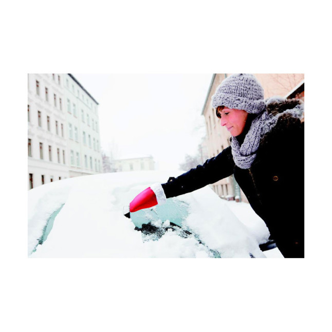 Skrobaczka do szyb z rękawicą WARMIX