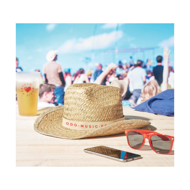 Słomiany kapelusz kowbojski TEXAS