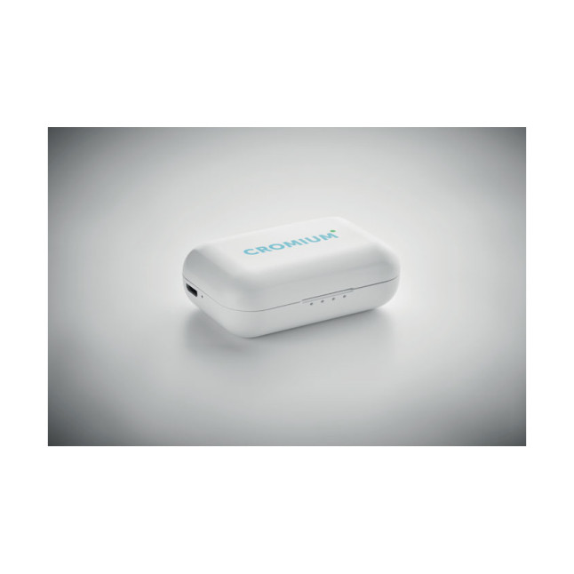 Słuchawki TWS z bazą ładującą JAZZ