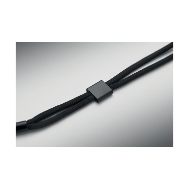 Smycz krótka do telefonu RPET NONETTE WRIST