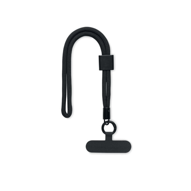 Smycz krótka do telefonu RPET NONETTE WRIST