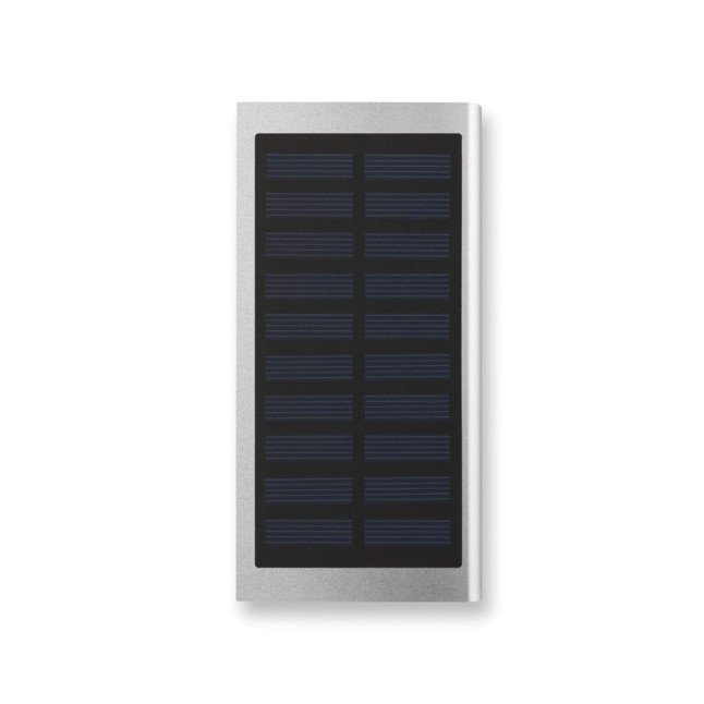 Solarny power bank 8000 mAh SOLAR POWERFLAT