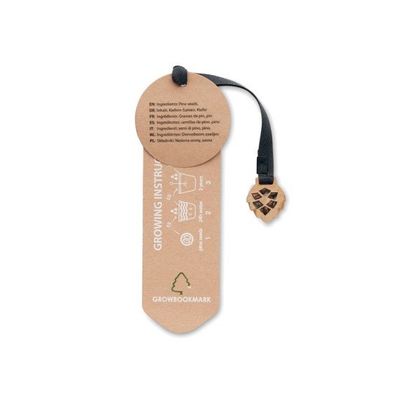 Sosnowa zakładka GROWBOOKMARK™ Sosnowa zakładka GROWBOOKMARK™
