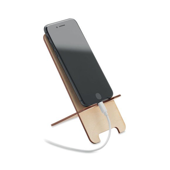 Sosnowy stojak na telefon GROUW STAND Sosnowy stojak na telefon GROUW STAND
