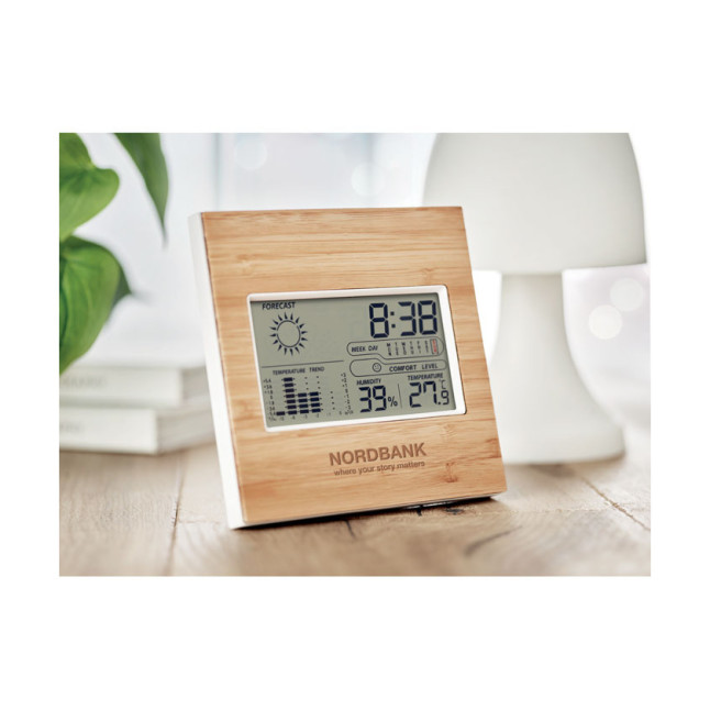 Stacja pogodowa z bambusem TURKU