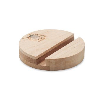 Stojak na telefon brzozowy GROW ROUND STAND Stojak na telefon brzozowy GROW ROUND STAND