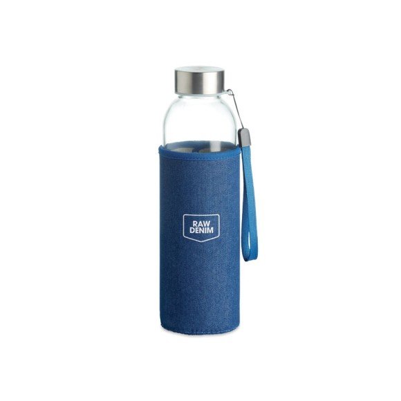Szklana butelka w etui 500 ml UTAH DENIM Szklana butelka w etui 500 ml UTAH DENIM