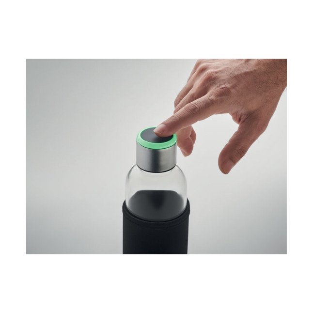 Szklana butelka z czujnikiem INDER