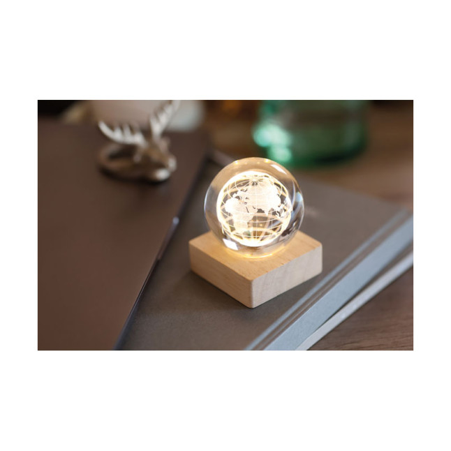 Szklana kula LED GLOBE LIGHT