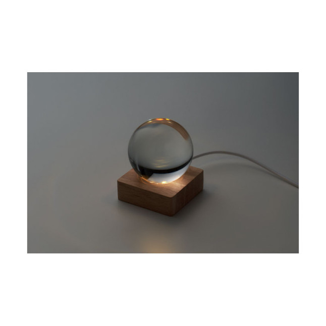 Szklana kula LED LIGHT