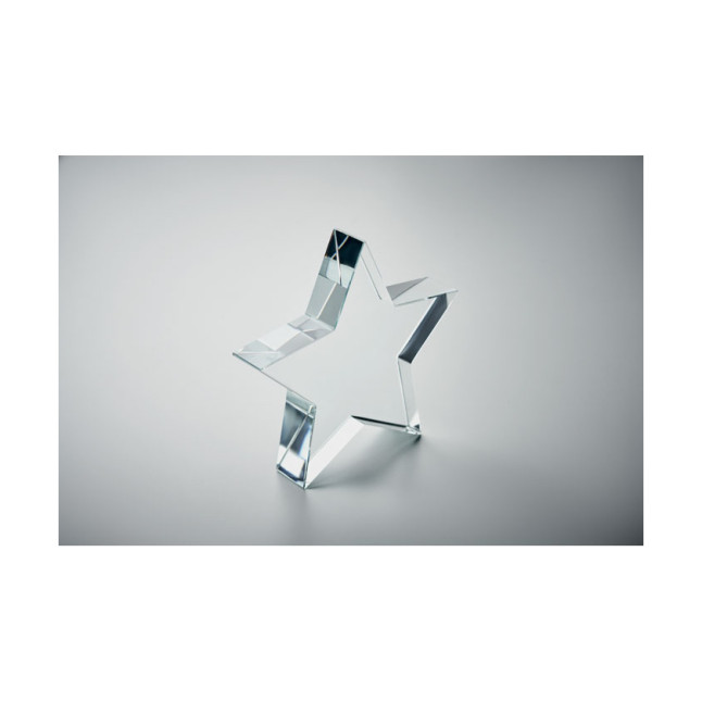 Szklana statuetka gwiazda STARWARD