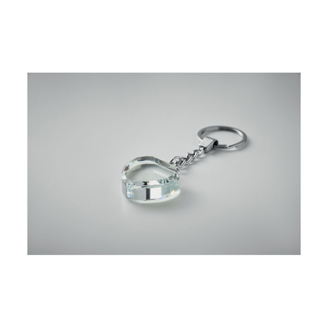 Szklany brelok serce HEARTWARD