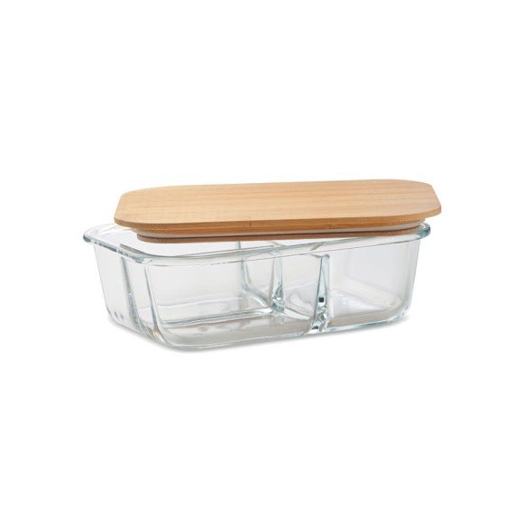 Szklany lunch box z pokrywką TUNDRA 3 Szklany lunch box z pokrywką TUNDRA 3