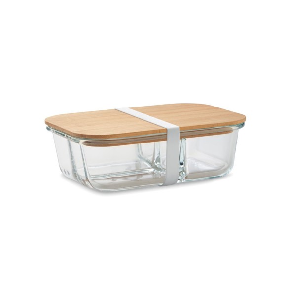 Szklany lunch box z pokrywką TUNDRA 3 Szklany lunch box z pokrywką TUNDRA 3