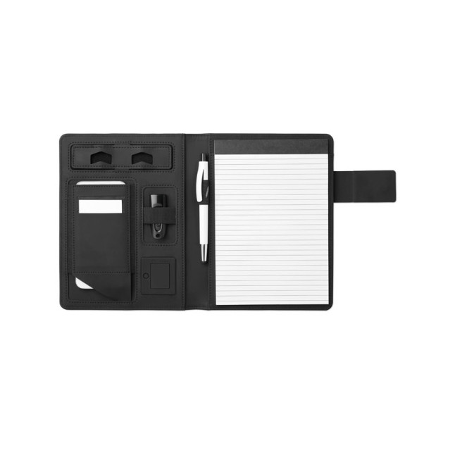 Teczka A5 z powerbankiem POWERNOTY