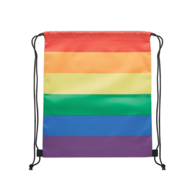 Tęczowa torba na zakupy z RPET BOW