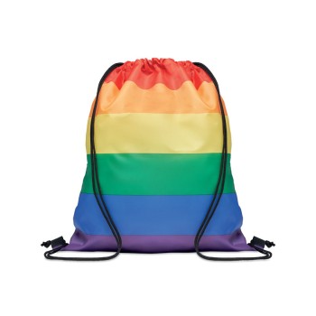 Tęczowa torba na zakupy z RPET BOW