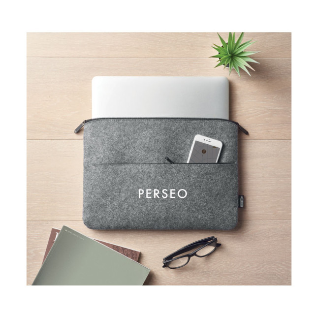 Torba na laptopa z filcu RPET TOPLO