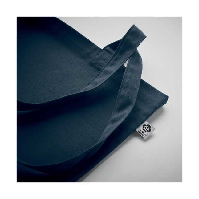 Torba na zakupy z bawełny org. ZIMDE COLOUR