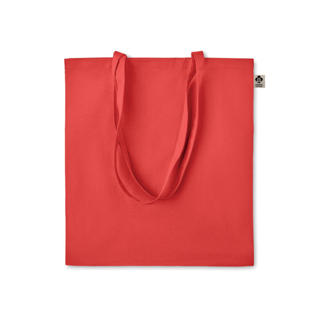 Torba na zakupy z bawełny org. ZIMDE COLOUR