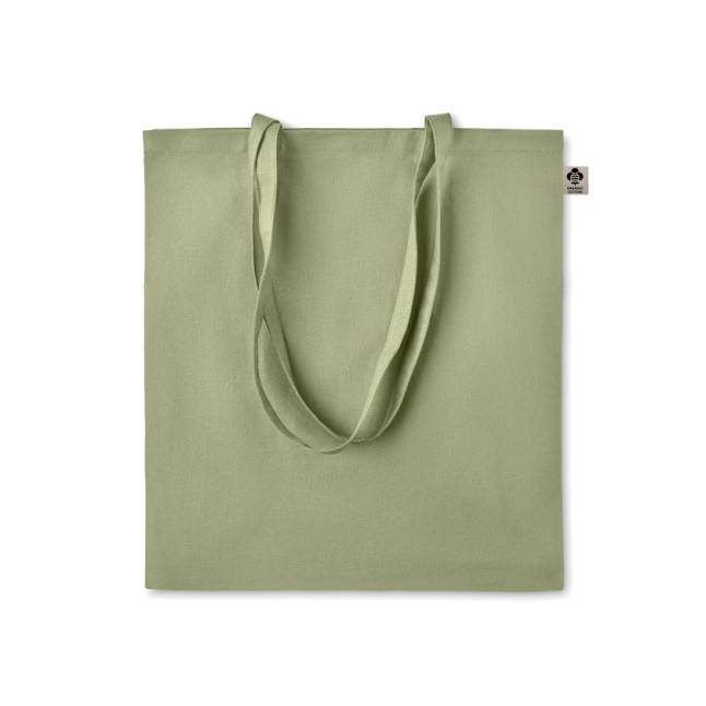 Torba na zakupy z bawełny org. ZIMDE COLOUR