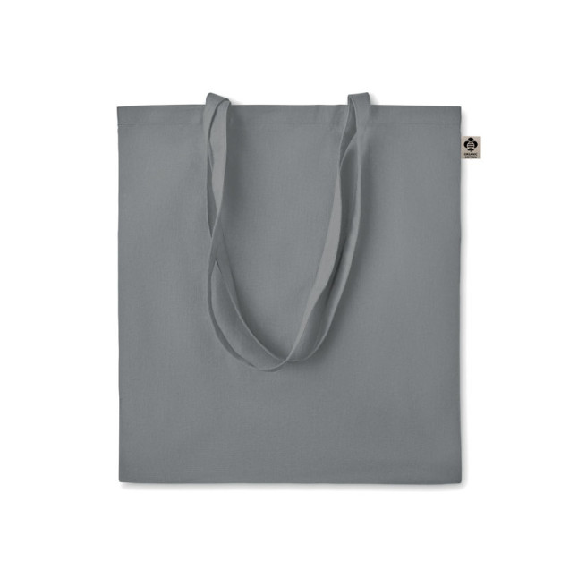 Torba na zakupy z bawełny org. ZIMDE COLOUR