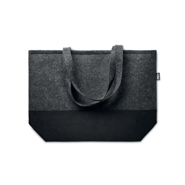 Torba na zakupy z filcu RPET DUO INDICO