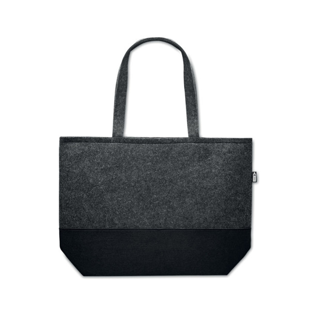 Torba na zakupy z filcu RPET DUO INDICO