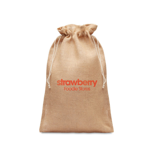 Torba prezentowa z juty 30x47 cm JUTE LARGE