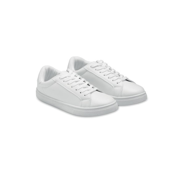 Trampki z PU 37 BLANCOS