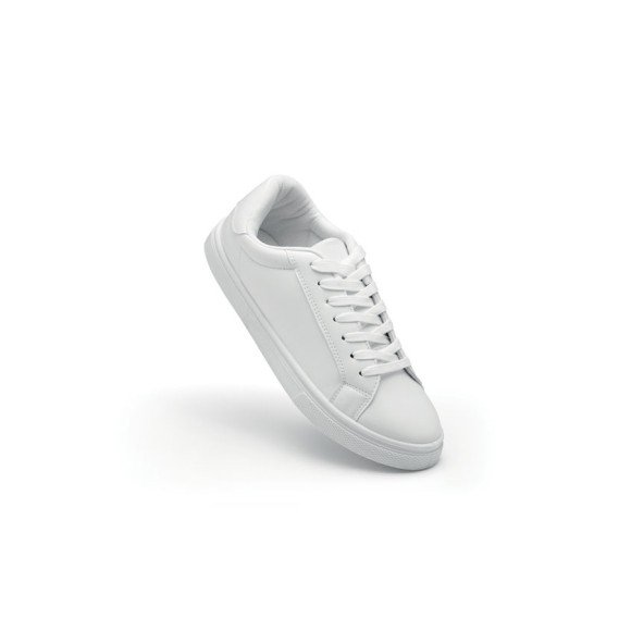 Trampki z PU 38 BLANCOS Trampki z PU 38 BLANCOS