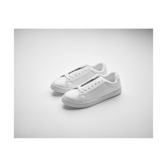 Trampki z PU 39 BLANCOS Trampki z PU 39 BLANCOS