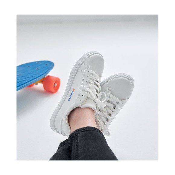 Trampki z PU 39 BLANCOS Trampki z PU 39 BLANCOS