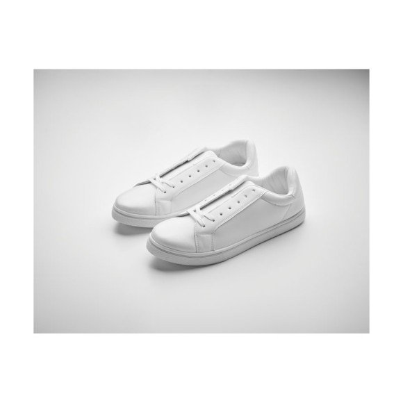 Trampki z PU 44 BLANCOS Trampki z PU 44 BLANCOS