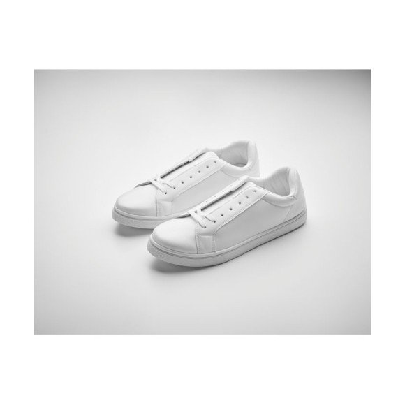 Trampki z PU 45 BLANCOS Trampki z PU 45 BLANCOS