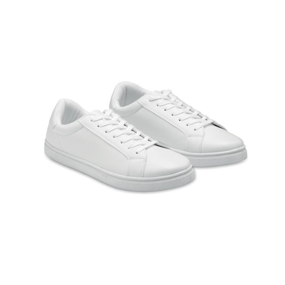 Trampki z PU 45 BLANCOS Trampki z PU 45 BLANCOS