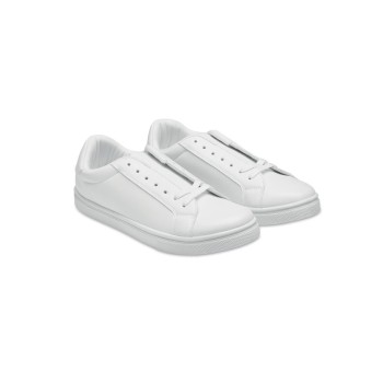 Trampki z PU rozmiar 46 BLANCOS