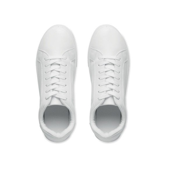 Trampki z PU rozmiar 47 BLANCOS Trampki z PU rozmiar 47 BLANCOS