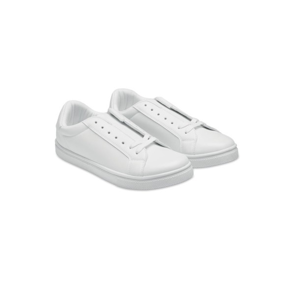 Trampki z PU rozmiar 47 BLANCOS Trampki z PU rozmiar 47 BLANCOS