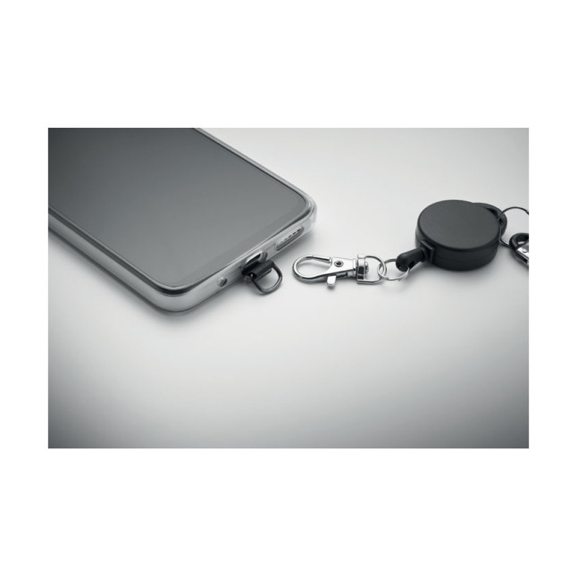 Uchwyt na telefon ze skipass RETRO