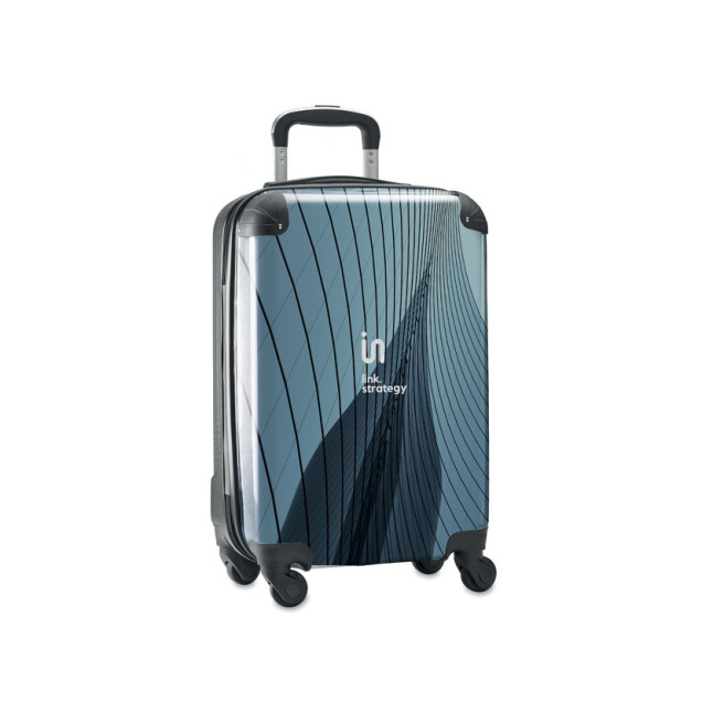 Walizka z ABS i PC z grafiką PICKME