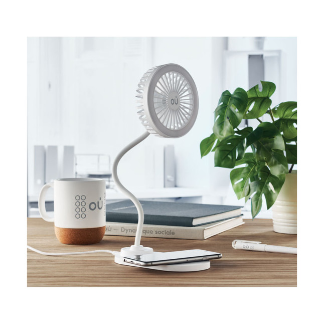 Wentylator biurkowy z lampką VIENTO