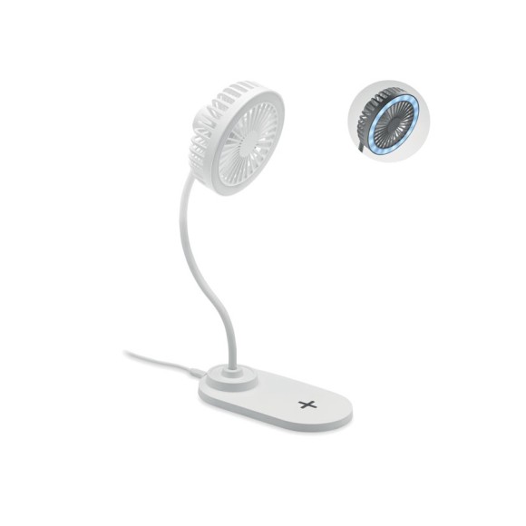 Wentylator biurkowy z lampką VIENTO Wentylator biurkowy z lampką VIENTO