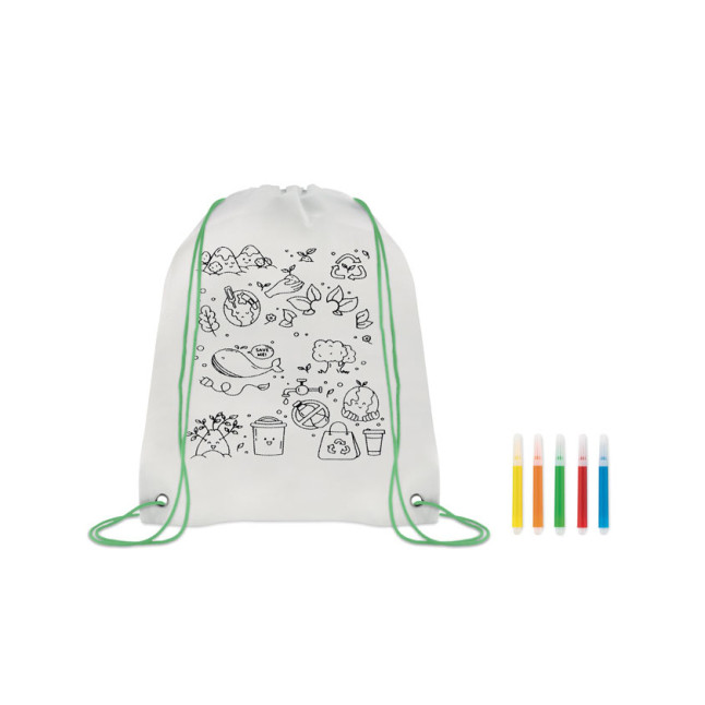 Worek ze sznurkiem z włókniny CARRYDRAW