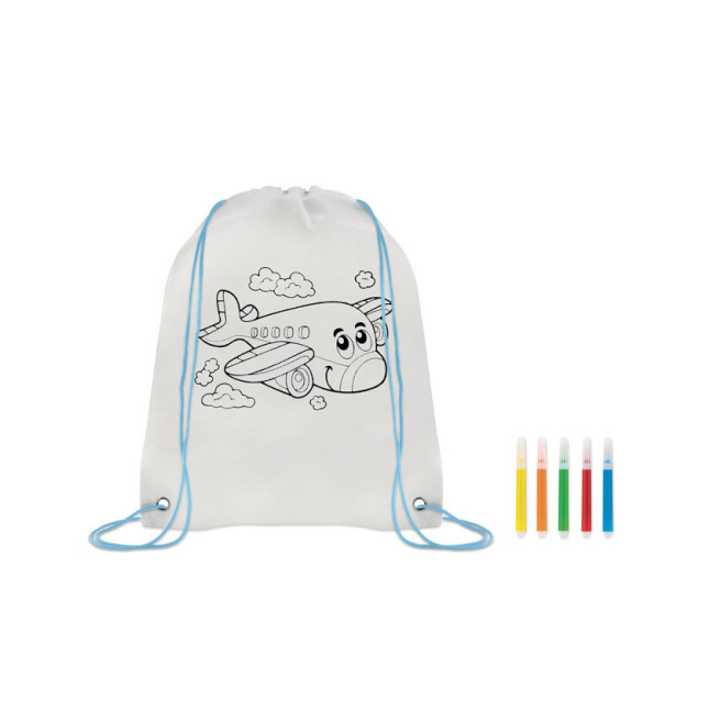 Worek ze sznurkiem z włókniny CARRYDRAW