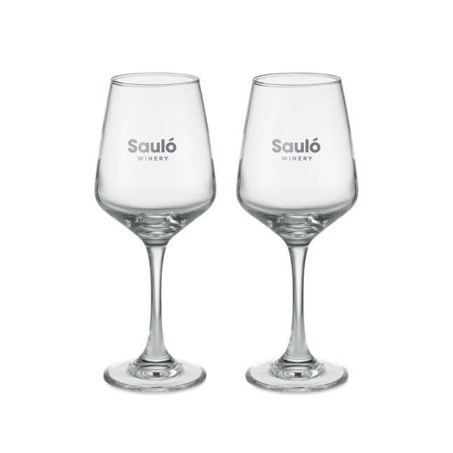 Zestaw 2 kieliszków do wina CHEERS